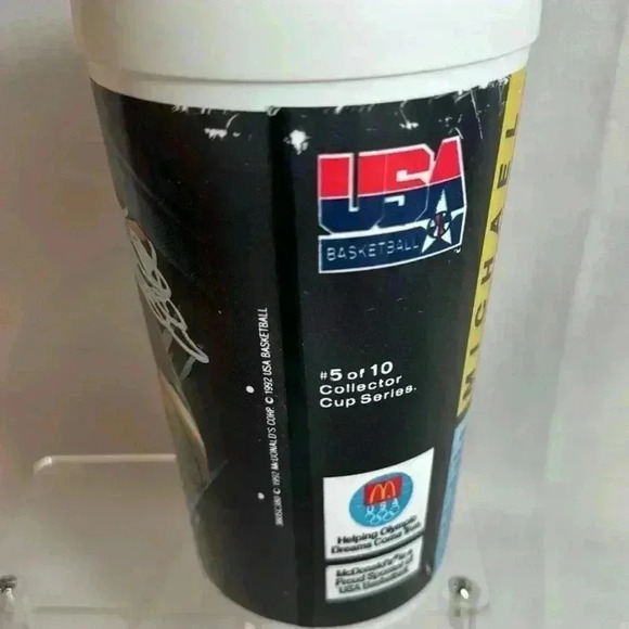 Michael Jordan 1992 USA Basketball McDonald's Collector's Cup #5 of 10‎ - Picture 3 of 8